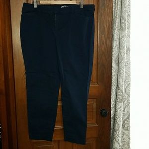 Old navy straight leg (Pixie) navy pants
